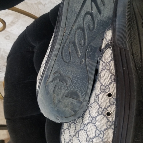 Gucci mens monogram high top - Picture 9 of 13